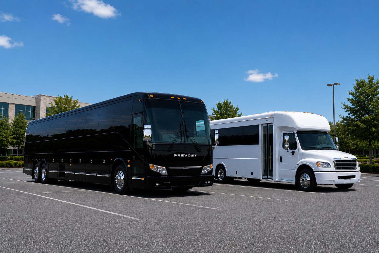 Charter bus rental in San Jose, CA